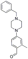 4-(4-BENZYLPIPERAZIN-1-YL)-2-METHYLBENZALDEHYDE 结构式