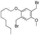 2,5-BIS(BROMOMETHYL)-1-METHOXY-4-OCTYLOXYBENZENE 结构式