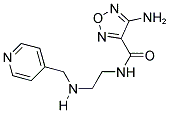 4-AMINO-N-(2-((PYRIDIN-4-YLMETHYL)AMINO)ETHYL)-1,2,5-OXADIAZOLE-3-CARBOXAMIDE 结构式