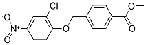 4-(2-CHLORO-4-NITRO-PHENOXYMETHYL)-BENZOIC ACID METHYL ESTER 结构式