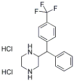 [[4-(TRIFLUOROMETHYL)PHENYL]PHENYLMETHYL]PIPERAZINE DIHYDROCHLORIDE 结构式