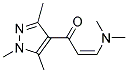 3-DIMETHYLAMINO-1-(1,3,5-TRIMETHYL-1H-PYRAZOL-4-YL)-PROPENONE 结构式