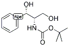 (1S,2S)-(+)-N-BOC-2-氨基-1-苯基-1,3-丙二醇 结构式