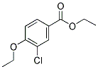 3-CHLORO-ETHOXYBENZOIC ACID ETHYL ESTER 结构式
