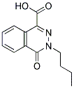 3-BUTYL-4-OXO-3,4-DIHYDRO-PHTHALAZINE-1-CARBOXYLIC ACID 结构式