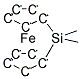 1,1 DIMETHYL SILYL FERROCENE 结构式