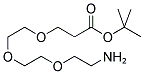 TERT-BUTYL 12-AMINO-4,7,10-TRIOXADODECANOATE 结构式