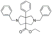 2,5-DIBENZYL-6A-PHENYL-HEXAHYDRO-PYRROLO[3,4-C]PYRROLE-3A-CARBOXYLIC ACID ETHYL ESTER 结构式