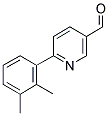 6-(2,3-DIMETHYL-PHENYL)-PYRIDINE-3-CARBALDEHYDE 结构式