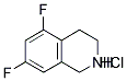 5,7-二氟-1,2,3,4-四氢异喹啉盐酸盐 结构式