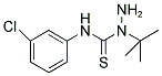 1-TERT-BUTYL-N-(3-CHLOROPHENYL)HYDRAZINECARBOTHIOAMIDE 结构式