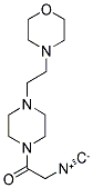 4-[(2-MORPHOLINO-4-YL)ETHYL]-PIPERAZINO-1-ISOCYANO-ACETAMIDE 结构式