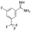 3-氟-5-(三氟甲基)苯甲酰胺 结构式