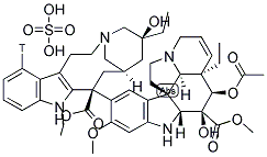 VINBLASTINE SULFATE, [3H(G)] 结构式