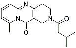 9-METHYL-2-(3-METHYLBUTANOYL)-1,2,3,4-TETRAHYDRO-11H-DIPYRIDO[1,2-A:4',3'-D]PYRIMIDIN-11-ONE 结构式