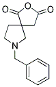 7-BENZYL-2-OXA-7-AZA-SPIRO[4.4]NONANE-1,3-DIONE 结构式