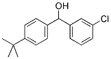 4-TERT-BUTYL-3'-CHLOROBENZHYDROL 结构式