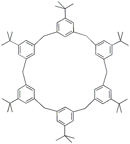 5,11,17,23,29,35-P-TERT-BUTYLCALIX[6]ARENE 结构式