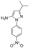 3-ISO-PROPYL-1-(4-NITROPHENYL)-1H-PYRAZOL-5-AMINE 结构式