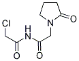 2-CHLORO-N-[2-(2-OXO-PYRROLIDIN-1-YL)-ACETYL]-ACETAMIDE 结构式