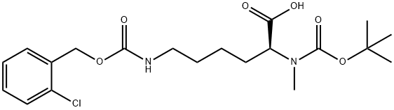 Boc-MeLys(2-Cl-Z)-OH 结构式