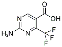 2-氨基-4-三氟甲基嘧啶-5-甲酸 结构式
