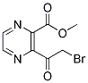 3-(2-BROMO-ACETYL)-PYRAZINE-2-CARBOXYLIC ACID METHYL ESTER 结构式