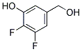 4,5-DIFLUORO-3-HYDROXYBENZENEMETHANOL 结构式