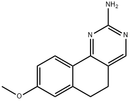 2-Amino-8-methoxy-5,6-dihydrobenzo[h]quinazoline