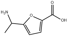 5-(1-氨基乙基)呋喃-2-羧酸 结构式