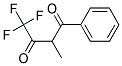 4,4,4-TRIFLUORO-2-METHYL-1-PHENYL-BUTANE-1,3-DIONE 结构式