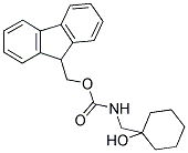 FMOC-(+/-)-1-AMINOMETHYLCYCLOHEXANOL 结构式