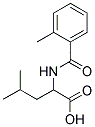 4-METHYL-2-(2-METHYL-BENZOYLAMINO)-PENTANOIC ACID 结构式