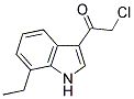 2-CHLORO-1-(7-ETHYL-1H-INDOL-3-YL)-ETHANONE 结构式