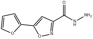 5-(2-呋喃)-3-异恶唑卡巴肼 结构式