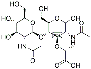 BACTERIAL CELL WALL MURAMYL DISACCHARIDE 结构式