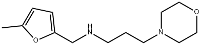 (5-METHYL-FURAN-2-YLMETHYL)-(3-MORPHOLIN-4-YL-PROPYL)-AMINE 结构式