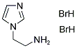 2-IMIDAZOL-1-YL-ETHYLAMINE DIHYDROBROMIDE 结构式