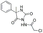 2-CHLORO-N-(4-METHYL-2,5-DIOXO-4-PHENYL-IMIDAZOLIDIN-1-YL)-ACETAMIDE 结构式