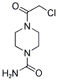 4-(2-CHLORO-ACETYL)-PIPERAZINE-1-CARBOXYLIC ACIDAMIDE 结构式