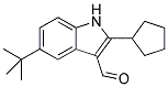 5-(Tert-butyl)-2-cyclopentyl-1H-indole-3-carbaldehyde