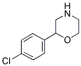 2-(4-CHLOROPHENYL) MORPHOLINE 结构式