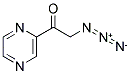 2-Azido-1-pyrazin-2-yl-ethanone 结构式
