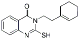 3-(2-CYCLOHEX-1-EN-1-YLETHYL)-2-MERCAPTOQUINAZOLIN-4(3H)-ONE 结构式