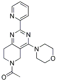 1-(4-MORPHOLIN-4-YL-2-PYRIDIN-2-YL-7,8-DIHYDRO-5H-PYRIDO[4,3-D]PYRIMIDIN-6-YL)-ETHANONE 结构式