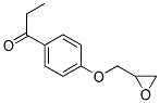 1-[4-(OXIRAN-2-YLMETHOXY)PHENYL]PROPAN-1-ONE 结构式