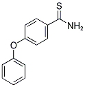 4-PHENOXYTHIOBENZAMIDE 结构式