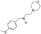 N-(4-(METHYLTHIO)BENZYL)-2-MORPHOLIN-4-YLETHANAMINE 结构式