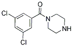 1-(3,5-DICHLOROBENZOYL)PIPERAZINE 结构式