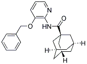 ADAMANTANYL-N-(3-(PHENYLMETHOXY)(2-PYRIDYL))FORMAMIDE 结构式